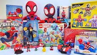 Marvel Spiderman Toys Unboxing Review | RC Spider Bot Spider-Verse | Super Stretchy Goo Pops