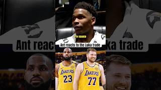 Ant’s scared after Luka got traded 