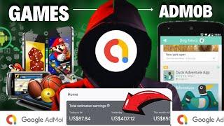 How I Make money Every 24hrs With Admob Earning App | Unlimited App Downloads