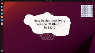 How To Upgrade Every Version Of Ubuntu From 14.04 To 23.10