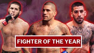 Is Alex Pereira or Ilia Topuria the Fighter of the Year?