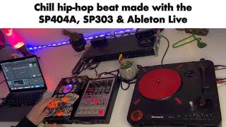 SP404A Pattern Sequencer Beat Making...with the SP303 & Ableton Live