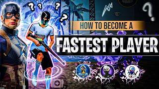 YOU WILL BE BECOME A FASTEST PLAYER IN FREE FIRE LIKE LEGEND'S / FAST GAMEPLAY SECRETS 