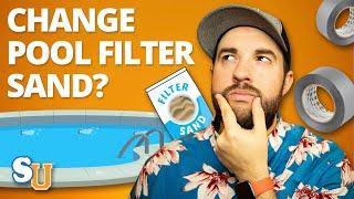 How To Change The SAND In Your POOL FILTER