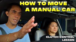 Clutch Control Lesson - How to Move a Manual Car