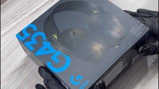 Обзор на LOGITECH G435 #unboxing #gaming #unpacking #game #обзор #logitech #наушники #shorts