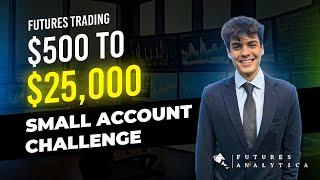 From $500 to $25,000: Futures Trading Challenge - Episode 8