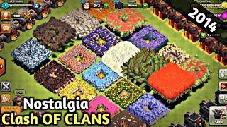 Каким был Клэш давним давно ? WHAT WAS THE CLASH OF CLANS A LONG TIME AGO 2013-14