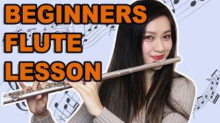 BEGINNER'S GUIDE TO FLUTE [Your 1st FLUTE LESSON] | FLUTECOOKIES TUTORIAL