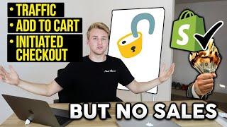 Getting Lots Of Add To Carts But NO SALES?! (Shopify Solution)