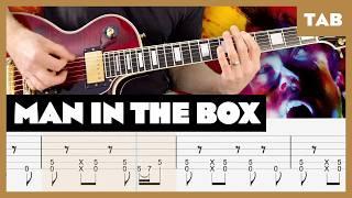 Alice in Chains - Man In The Box - Guitar Tab | Lesson | Cover | Tutorial