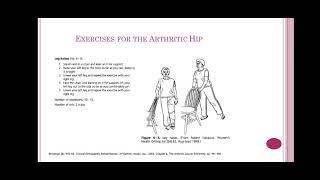 Physiotherapy Management for Hip joint Osteoarthritis!