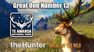 the Great One Red Deer - theHunter Call Of The Wild