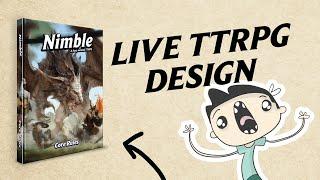 Live TTRPG Design | Nimble 5e core rules