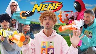 NERF WARS!!! Living With Siblings