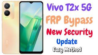 Vivo T2x 5G Frp Bypass New Security Update ||