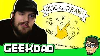 QUICKDRAW WITH GOOGLE - FUNNY - I AM THE BEST- ARTIFICIAL INTELLIGENCE! Quick, Draw!