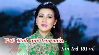 [Karaoke] Xin Trả Tôi Về | Diễm Thùy