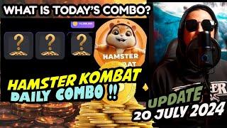 COMBO HARIAN Hamster Kombat UPDATE || Hamster Kombat Daily Combo UPDATE July 20 ,2024