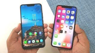 Asus Zenfone 5Z vs iPhone X Speed Test !