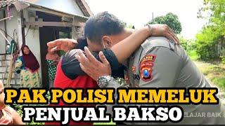 DI HINA DIOLOK MISKIN SAMA ORAN KAYA TELAT BAYAR SEWA MOTOR.PENJUAL BAKSO NANGIS PELUK PAK POLISI