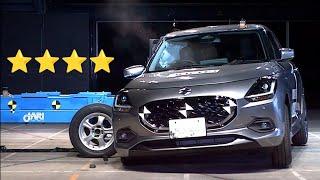 2024 Maruti Suzuki Swift Crash Test ⭐⭐⭐⭐ | Suzuki Swift Crash Test
