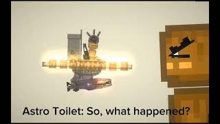 What if the Astro-Toilets KILLED G-Man Toilet? (Melon Playground)