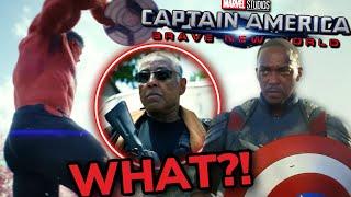 Captain America Brave New World Trailer Breakdown (Red Hulk & Easter Eggs)