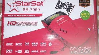 starsat 7060شرح كيفية تحديث وبحث وترتيب القنواة