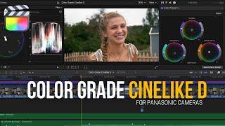 Color Grade Cinelike D for Beginners