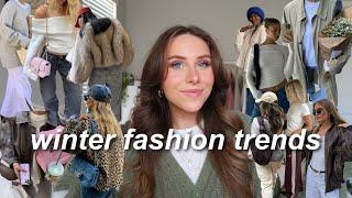 WINTER + EARLY SPRING 2024 FASHION TRENDS | pinterest inspired, & wearable! (clothing essentials)