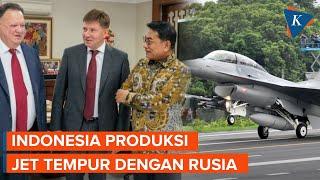 Kerja Sama dengan Rusia, Indonesia Akan Produksi Jet Tempur