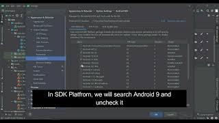Remove android system image avd file from android studio