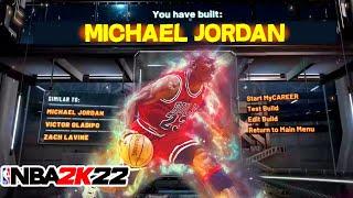NBA 2K22 MICHAEL JORDAN BUILD! ALL TAKEOVERS! MOST OVERPOWERED DEMIGOD SHOOTING GUARD BUILD ON 2K22!