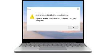 How To Fix Expected Channel Name Error In Roblox