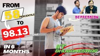 My Honest IIT JEE Story II FT. PW & NV SIR II CHETAN SHARMA II From 58 percentile to IIT