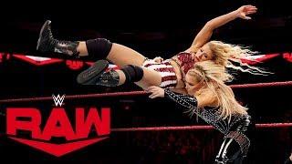 Lacey Evans attacks Natalya after their bout: Raw, Sept. 30, 2019