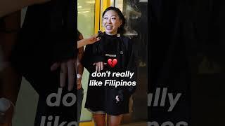 What is life like as a filipina korean   #korea #philippines #streetinterview