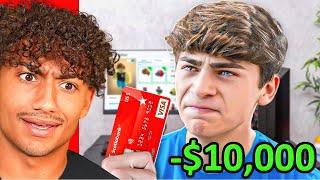 Kid STEALS Mom's Credit Card For ROBUX!!