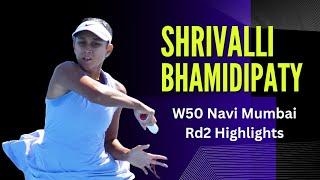 Match Highlights - W50 Navi Mumbai - Shrivalli Bhamidipaty Vs Zuzanna Pawlikowska