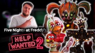 SCREAMING LATE AT NIGHT! - Five Nights at Freddy's: Help Wanted 2 - Flat Mode - LIVE