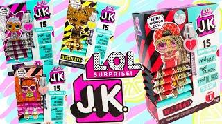 LOL Surprise JK Complete Series 1 Unboxing 4 Dolls Really Tall Shoes!