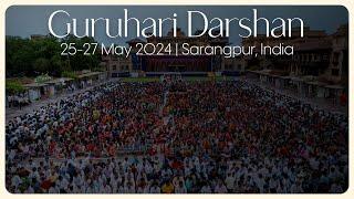 Guruhari Darshan, 25-27 May 2024, Sarangpur, India