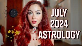 JULY 2024 ASTROLOGY: MANIPULATION + CHAOS!