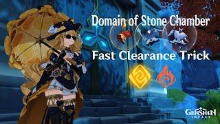 [OBSOLETE]Noblesse Oblige/Bloodstained Chivalry Domain Easy Clearance trick - Genshin Impact