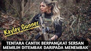 Tentara cantik AD, berpangkat sersan, Memilih Ditembak daripada menembak?