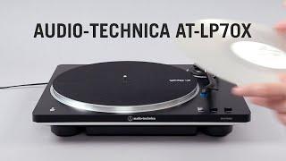 Audio-Technica AT-LP70X Turntable Overview / Review, plus AT-LP60x vs. AT-LP70X Comparison