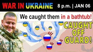 06 Jan: FOOTAGE: Russian Combat Bathtub VS Ukrainian AZOV. | War in Ukraine Explained