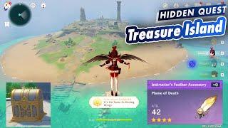 Secret Island Genshin Impact Hidden Quest  [Time and the wind]