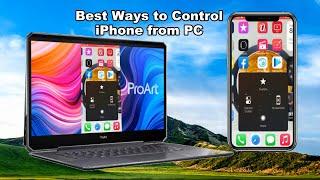 How to Control iPhone from PC | iPhone Screen Mirorring & Control